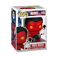 Funko POP! Marvel: Holiday S4 – Red Hulk with snowman