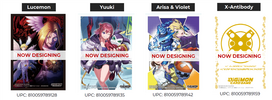 Digimon Card Game - Official Sleeves (4 Kinds Assortment) 2025 Ver.1.0 (12 Pieces)