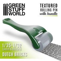 Rolling pin with Handle - Dutch Bricks