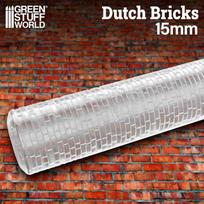 Rolling Pin DUTCH Bricks 15mm