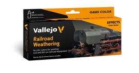 Vallejo - Model Color / Effects / 8 colors set - Railroad Weathering by Chema Cabrero 18 ml