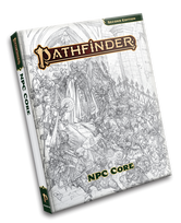 Pathfinder RPG NPC Core Sketch Cover (P2) - EN