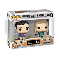 Funko POP! Television: The Office S9 - Michael & Holly (2PK)