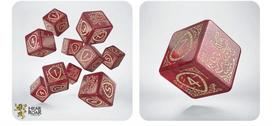 Game of Thrones. Lannister 10xD6 Dice Set.
