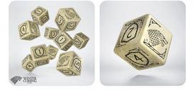 Game of Thrones. Stark 10xD6 Dice Set.