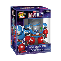 Funko POP! Bitty Bots: MarvelWI- CA Mech w/Cap