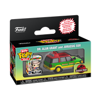 Funko Bitty POP! Ride: JP- Jurassic SUV w/Dr. G