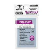 Ultimate Guard Premium Soft Sleeves for Board Game Cards Standard American (60)