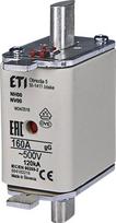 Pramoninis saugiklis Eti-polam Nh00 160a 500v Ac