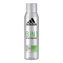 Purškiamas dezodorantas Adidas 6in1 48h apsauga nuo dėmių 150 ml