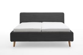 Lova Meise Mattis Cord, 140x200 cm, tamsiai pilka