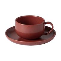 Raudonos spalvos iš molio puodelis 210 ml Pacifica – Casafina