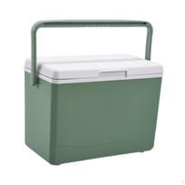 Ice Chest Box Camp Cooler Multifunctional Carrier Storage Organizer Insulated for žalia