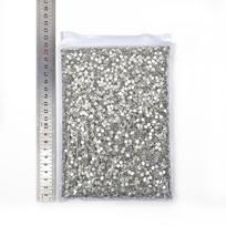 Wei Chen kalnų krištolas Baltas/Baltas AB spalvos plokščiadugnis deimantas nagams Deimantas Stiklas Krištolas Apvalus Di SS6 #14400 pcs/pack balta