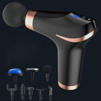 Heating Ice Compress Portable Fascia Gun Muscle Relaxation Massager, Fitness Electric Instrument, Lumbar and Cervical Massager juoda