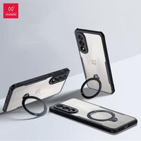 OnePlus Nord 5 dėklas OnePlus Ace 5 Ultra dėklui XUNDD Anti-Drop apsauginiai dėklai Prabangus telefono dėklas su besisukančiu magnetiniu laikikliu For OnePlus Nord 5 juoda