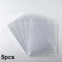 5 vnt. Skaidrus CD dėžutės dangtelis Skaidrus žaidimų kortelių laikymo dėklas Apsauga PS5 PS4 Xboxone 5pcs clear
