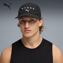 Puma HYROX Flat-Brim Sports Cap One Size juoda