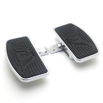 1 pora motociklo reguliuojamos grindų lentos pėdų atramos pagalvėlės, skirtos Honda, skirtos Suzuki Vl400 C50 205*115 gray
