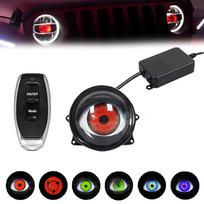 Velniškos akys automobilio žibintams.USB Velniška akis Velniškos akies priekinis žibintas.LED Velniškos akys Automobilio priekiniai žibintai su reguliuojamu akių raštu.12V Velniškos akys Automobilinis One Size