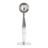 Stainless Steel Coffee Tamper Spoon Coffee Bean Scoop Double End 2 in 1 Coffee Powder Spoon