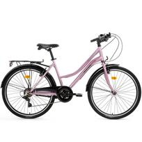 Dviratis miesto Bisan Smile, 26 ", 17'' rėmas, rožinė sp.