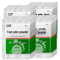 Likang Pėdų Kvapo Šalinimo Milteliai Foot odor powder 30 bags, 120g 1 bag white