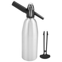 Good-Soda Water Bottle 1L Portable Soda Syphon Bottle Soda Maker With Pressure Regulator For DIY Mojitos Cocktails Juices sidabras