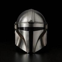 Steel Helmet Replica Wearable Beskar Armor, Cosplay