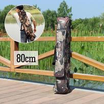 Lauko meškerės krepšio laikiklis Didelės talpos Daugiafunkcis vandeniui atsparus krepšio žvejybos įrankių laikiklis 80 cm geltona