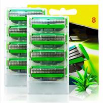New 8Pcs Men's Safety Razor Blades Face Care Shaving Blades Manual Shaving Cassette 8pcs