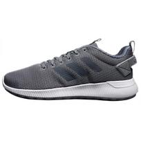 Adidas Neo Lite Racer Patogūs Universalūs Smūgius Sugeriantys Žemi Laisvalaikio Batai Unisex sportbačiai Pilki FW9708 45⅓