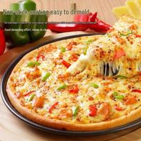 JingJingRS 10-Inch Stainless Steel Non-Stick Pizza Pan