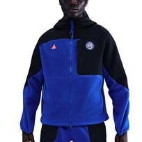 Nike × Inter Milan ACG serijos Wolf Tree Plus SE Austa su gobtuvu Užtraukiama ilgomis rankovėmis Fleece striukė Vyriškos striukės IB3850-010 L