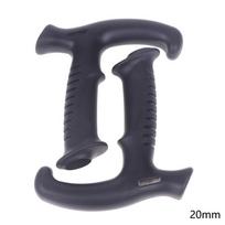 2 vnt. Monopodo rankenos adapteris T formos rankena/tiesi rankena vaikščiojimui, lazdos keitiklis, žygio lazdos rankenos rankena žygiams, kopimui T-Shape 20mm