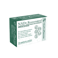 NAD+, Resveratrol and betaine complex, 30 kapsulių