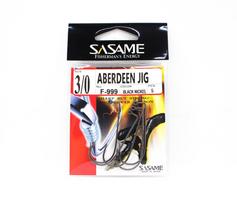 Sasame F-999 Aberdeen Jig Hook Size 3/0 (7363)