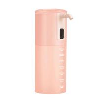 Mouthwash Dispenser Automatic 800ml Mouthwash Dispenser for Bathroom Waterproof Refillable Mouth Wash Dispensers rožinė