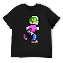 Commander Keen Pikselių Stilius - Retro DOS žaidimų gerbėjų daiktai! Marškinėliai oversized marškinėliai berniukui marškinėliai vyrams pakuotė S juoda