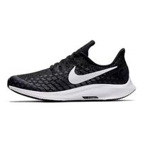 Nike Air Zoom Pegasus 35 GS Juodi Vaikams Sportbačiai Balti Gunsmoke Oil-Grey AH3482-001 36