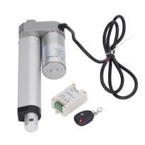 Linijinis elektrinis pavara 750N 100mm 12V variklio judėjimui Lauko žemės ūkis Bėgelis Robotika Namai Actuator Only