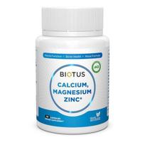 Biotus -Calcium Magnesium Zinc with Vitamin D3. 60 caps