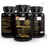 BEST CHOICE NUTRITION Ašvaganda sportiniam pajėgumui, Didelio stiprumo, Didina raumenų masę ir Stiprina imunitetą 60 kapsulių pakuotė 3 ( 60 X 3)