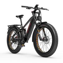 Dukawey Silvertip8 1000W 26” Elektrinis kalnų dviratis 52V 20Ah Baterija pilka