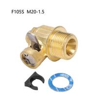 F105S M20-1.5 Thread Quick Oil Drain Valve with LC‑10 Clip for Cars Trucks Vans