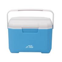 6L Lightweight Cool Box Mini Refrigerator Multifunction Spacious Insulated Freezer with Thermometer for Camping Picnic CHINA white