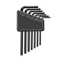 7/9Pcs Hex Key Allen Wrench Set Double End Hex Key Set Tool Industrial Strength 1