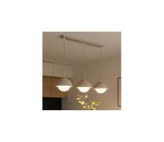 Brilagi - Pakabinamas šviestuvas ant laido COSMO 3xE27/60W/230V smėlinis/auksinis