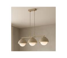 Brilagi - Pakabinamas šviestuvas ant laido COSMO 3xE27/60W/230V smėlinė/auksinė