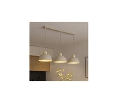 Brilagi - pakabinamas šviestuvas ant laido MOON 3xE27/60W/230V smėlio/aukso spalvos